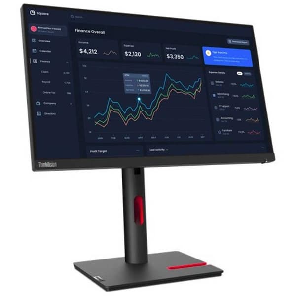 Lenovo Overvåge Thinkvision T22i-30 21.5´´ Fhd Ips Lcd Transparent One Size / EU Plug Sort