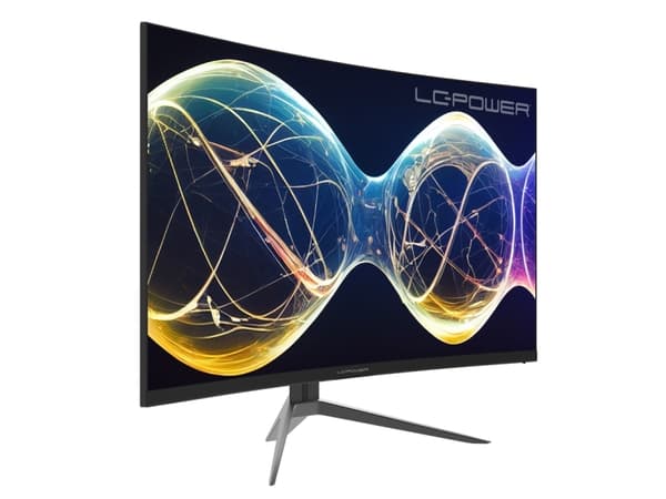 LC Power LC-M27-FHD-165-C-V3 - LED-skärm - spel - böjd - 27" - 1920 x 1080 Full HD (1080p) @ 165 Hz - VA - 300 cd/m² - 3000:1 - 6 ms - 2xHDMI, 2xDisp