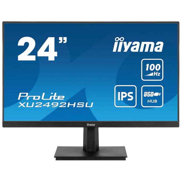 Iiyama Overvåge Prolite Xu2492hsu-b6 24´´ Fhd Ips Led 100hz