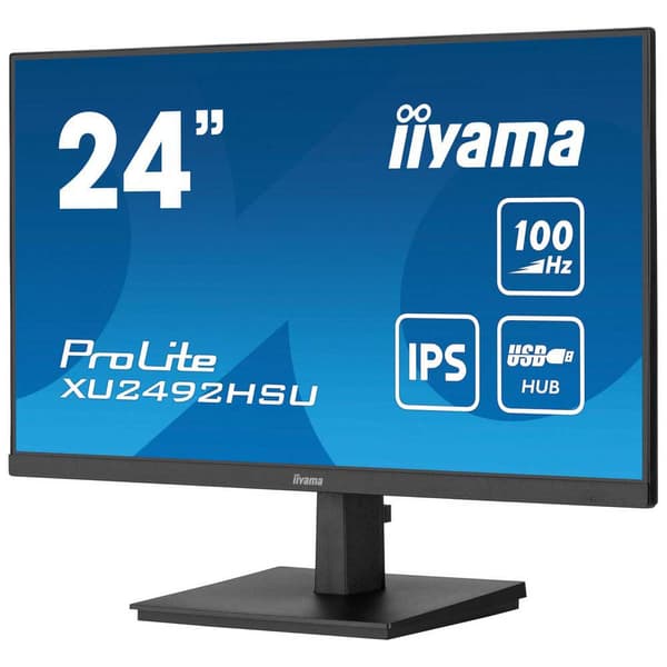 Iiyama Overvåge Prolite Xu2492hsu-b6 24´´ Fhd Ips Led 100hz