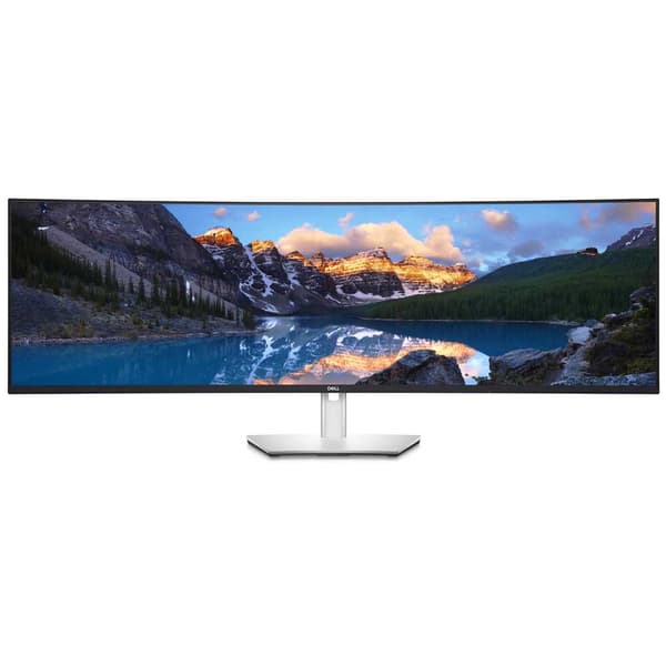 Dell Buet Skærm Ultrasharp U4924dw 49´´ Qhd Ips Led Sort, Sølv
