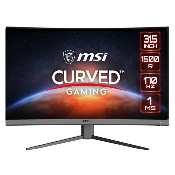 Msi Gaming Monitor G32cq4 E2 31.5´´ Full Hd Ips Led 170hz Rød