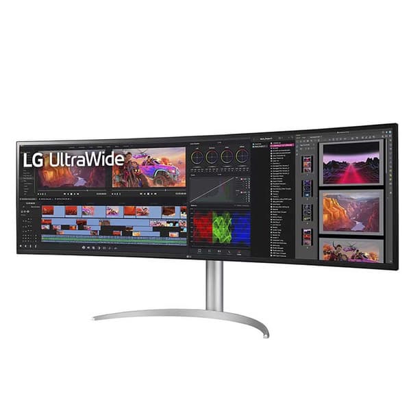 Lg Övervaka 49wq95x-w 49´´ 2k Ips Led 144hz Silver