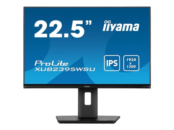 iiyama ProLite XUB2395WSU-B5 - LED-skärm - 23" (22,5" för visning) - 1920 x 1200 WUXGA @ 75 Hz - IPS - 250 cd/m² - 1000:1 - 4 ms - HDMI, VGA, Display