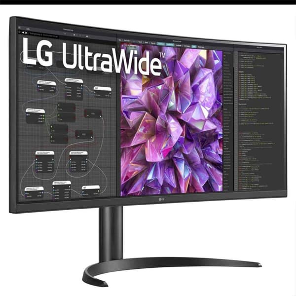 Lg Böjd Monitor 34wq75x-b.aeu 34´´ Uwqhd Ips Led 60hz Silver One Size / EU Plug