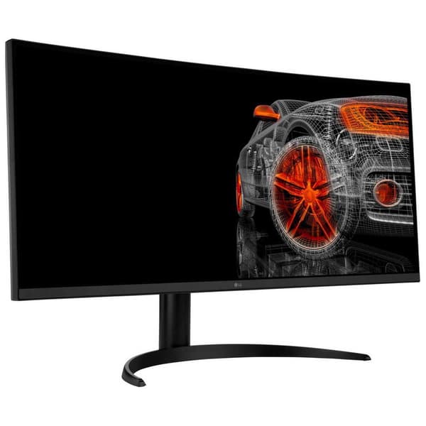 Lg Böjd Monitor 34wq75x-b.aeu 34´´ Uwqhd Ips Led 60hz Silver One Size / EU Plug Svart