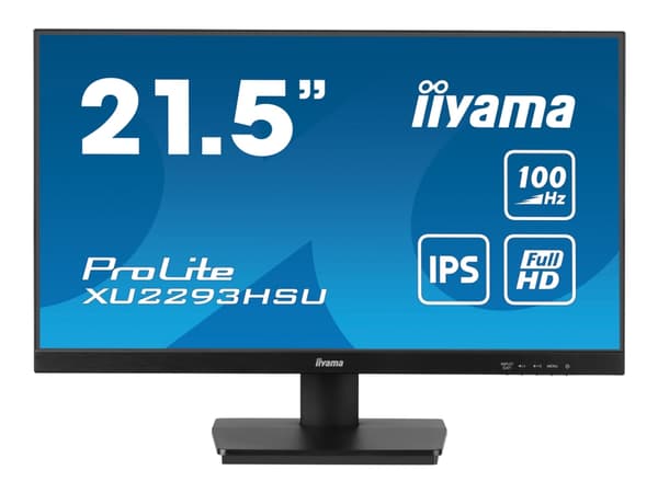iiyama ProLite XU2293HSU-B6 - LED-skärm - 22" (21.5" visbar) - 1920 x 1080 Full HD (1080p) @ 100 Hz - IPS - 250 cd/m² - 1000:1 - 1 ms - HDMI, Display
