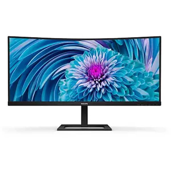 Philips Kaareva 346e2cuae 34´´ Qhd Va Lcd 100 Hz Pelaaminen Monitor Musta One Size / EU Plug