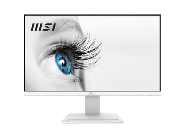 MSI Pro MP243XW, 60,5 cm (23.8"), 1920 x 1080 piksler, Full HD, 1 ms, Hvit Hvit
