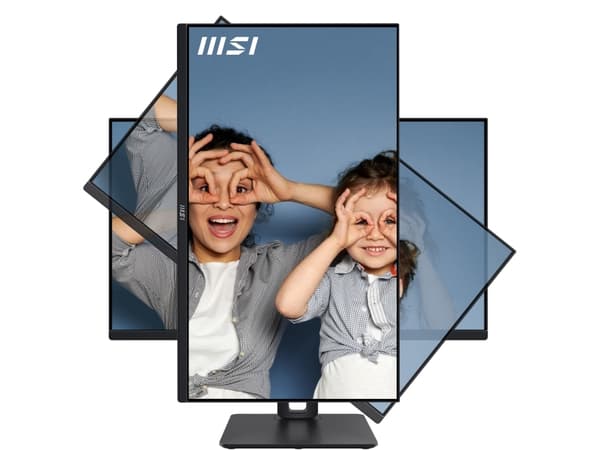MSI PRO MP251P - LCD-skjerm - 25" (24.5" synlig) - 1920 x 1080 Full HD (1080p) @ 100 Hz - IPS - 300 cd/m² - 1300:1 - 1 ms - HDMI, VGA - høyttalere