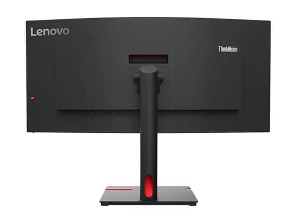 Lenovo ThinkVision T34w-30 - LED-skjerm - kurvet - 34" - 3440 x 1440 UWQHD - VA - 350 cd/m² - 3000:1 - 4 ms - HDMI, DisplayPort, USB-C - ravnsort - m