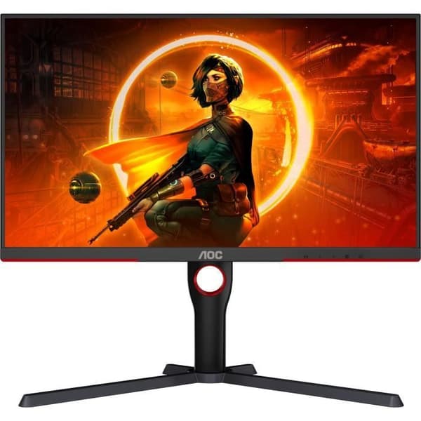 PC-skärm - AOC - Q27G3XMN - 27" QHD - MiniLED - 180Hz - 1ms - Justerbar i höjdled - 2 HDMI 1 DP - Adaptive Sync - Svart