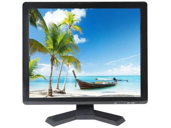 Ernitec 0070-24117-P-5:4, CCTV-monitor, Fristående, Svart, 43,2 cm (17"), 1280 x 1024 pixlar, TFT