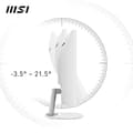 Miniatyrbillede 4 af 6: MSI PRO MP341CQWDE 34 tommer buet forretningsskærm, UWQHD (3440x1440), 100 Hz, VA-panel, hvid