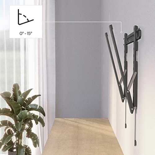 Hama TV-vægbeslag TILT Ultraslim 229 cm 90 600x400 flad (00220846)