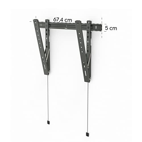 Hama TV-vægbeslag TILT Ultraslim 229 cm 90 600x400 flad (00220846)