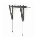 Miniatyrbillede 6 af 6: Hama TV-vægbeslag TILT Ultraslim 229 cm 90 600x400 flad (00220846)