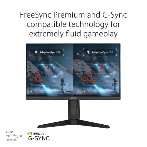 ASUS TUF Gaming VG249QL3A - 24 tommer Full HD-skærm - 180 Hz, 1ms GtG, G-Sync, FreeSync, AdaptiveSync, ELMB, GameFast Input - Fast-IPS-panel, 16:9, 19