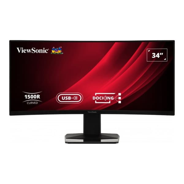 ViewSonic Display VG3419C computerskærm 86,4 cm (34") 3440 x 1440 pixels UltraWide Quad HD LED Sort Sort
