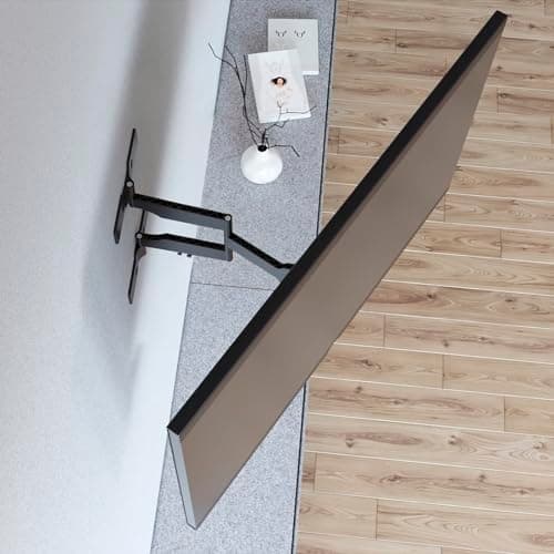 TV-vægbeslag, drejeligt, vippeligt, ekstra fladt, 165 cm (65") op til 30 kg