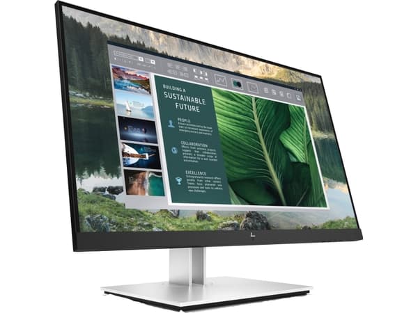 HP E-Series E24u G4, 60,5 cm (23.8"), 1920 x 1080 pixlar, Full HD, 5 ms, Svart