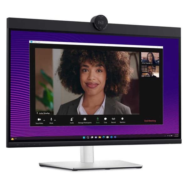 Dell Overvåge Video Conferencing Monitor P2724deb 27´´ 4k Ips Led Sort, Sølv