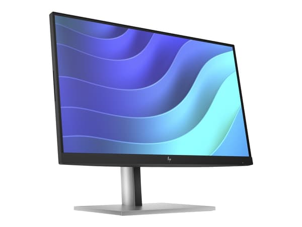 HP E22 G5 - E-Series - LED-skärm - 21.5" - 1920 x 1080 Full HD (1080p) @ 75 Hz - IPS - 250 cd/m² - 1000:1 - 5 ms - HDMI, DisplayPort, USB - svart, sv