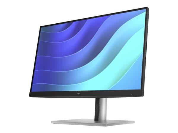HP E22 G5 - E-Series - LED-skärm - 21.5" - 1920 x 1080 Full HD (1080p) @ 75 Hz - IPS - 250 cd/m² - 1000:1 - 5 ms - HDMI, DisplayPort, USB - svart, sv