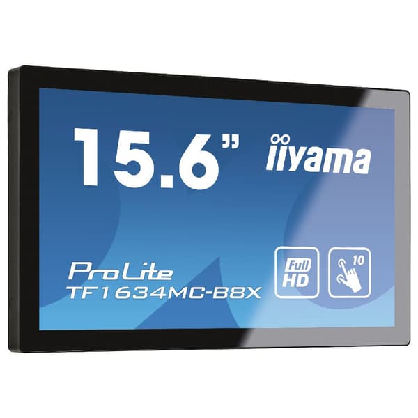 Iiyama Monitori Tf1634mc-b8x 15.6´´ Full Hd Ips Led 60hz Musta One Size / EU Plug