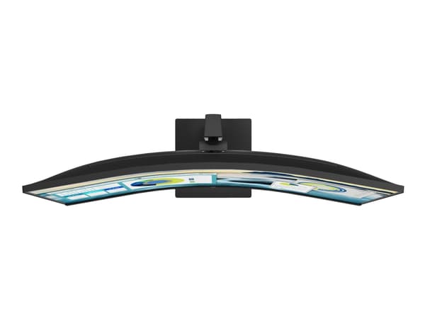 HP P34hc G4 - P-Series - LED-skärm - böjd - 34" - 3440 x 1440 WQHD @ 60 Hz - VA - 250 cd/m² - 3500:1 - 5 ms - HDMI, DisplayPort, USB-C - högtalare -