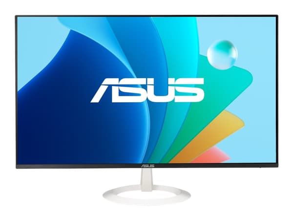 ASUS VZ24EHF-W - LED-skärm - spel - 24" (23.8" visbar) - 1920 x 1080 Full HD (1080p) @ 100 Hz - IPS - 250 cd/m² - 1300:1 - 5 ms - HDMI - vit Vit