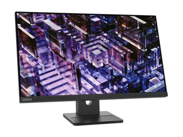 Lenovo ThinkVision E24q-30, 60.5 cm (23.8"), 2560 x 1440 pixels, 2K Ultra HD, LED, 14 ms, Black