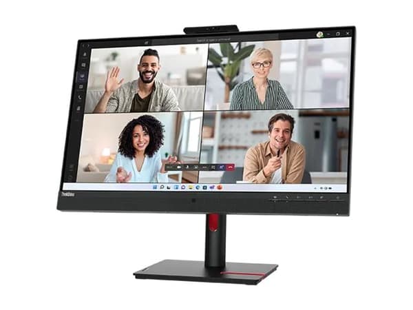 Lenovo ThinkVision T27hv-30, 68,6 cm (27"), 2560 x 1440 pikseliä, Quad HD, LED, 6 ms, Musta