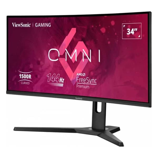 Viewsonic Buet Spilskærm Vx3418 2kpc 34´´ Qhd Va Led 144hz Rød One Size / EU Plug