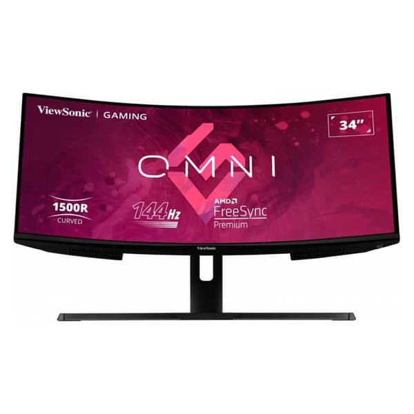 Viewsonic Buet Spilskærm Vx3418 2kpc 34´´ Qhd Va Led 144hz Rød One Size / EU Plug