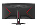 Miniatyrbillede 3 af 11: AOC Gaming CU34G2XE/BK 34 3440 x 1440 (UltraWide) HDMI DisplayPort 144Hz