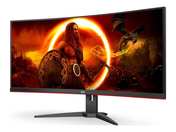 AOC Gaming CU34G2XE/BK 34 3440 x 1440 (UltraWide) HDMI DisplayPort 144Hz
