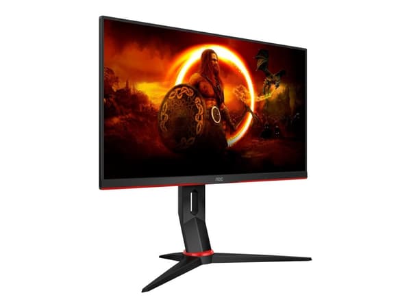 AOC Gamingskärm Q24G2A/BK 24" - 2560 x 1440 (2K) HDMI DisplayPort 165Hz Pivot-skärm