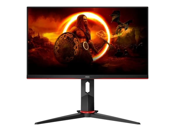 AOC Gamingskärm Q24G2A/BK 24" - 2560 x 1440 (2K) HDMI DisplayPort 165Hz Pivot-skärm