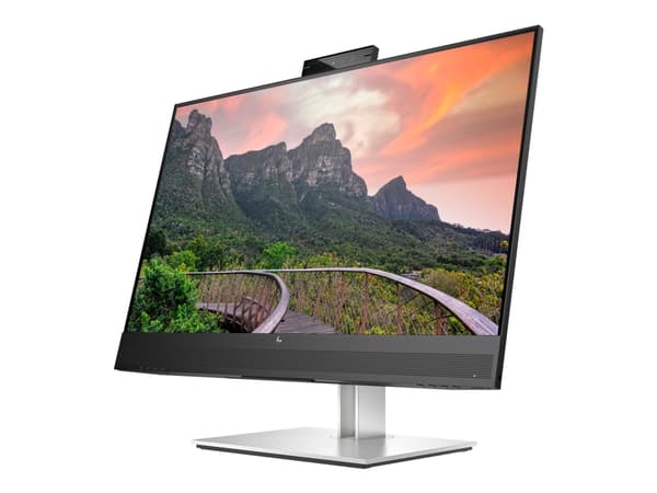 HP E27m G4 Conferencing Monitor - E-Series - LED-skjerm - 27" - 2560 x 1440 QHD @ 75 Hz - IPS - 300 cd/m² - 1000:1 - 5 ms - HDMI, DisplayPort, USB-C Sort, Sølv