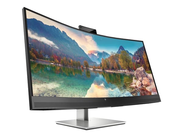 HP E34m G4 Conferencing Monitor - E-Series - LED-skjerm - kurvet - 34" - 3440 x 1440 WQHD @ 75 Hz - VA - 400 cd/m² - 3000:1 - 5 ms - HDMI, DisplayPor