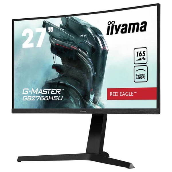 Iiyama Kaareva Pelinäyttö Gb2766hsub1 27´´ Fhd Va Led 165hz Musta One Size / EU Plug