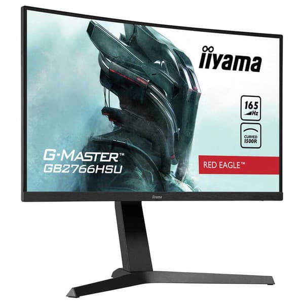 Iiyama Kaareva Pelinäyttö Gb2766hsub1 27´´ Fhd Va Led 165hz Musta One Size / EU Plug
