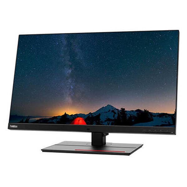 Lenovo Idg Gaming Monitor Thinkvision P27u-20 27´´ 4k Ips Led Monivärinen One Size / EU Plug musta