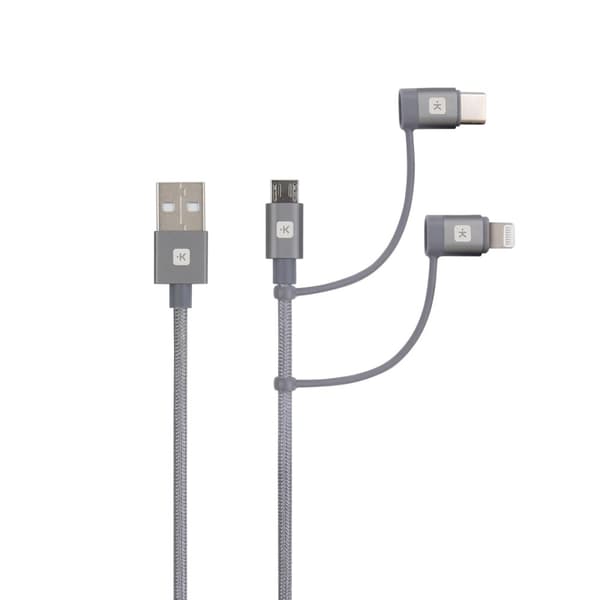 SKROSS 3in1-kabel - 30 cm
