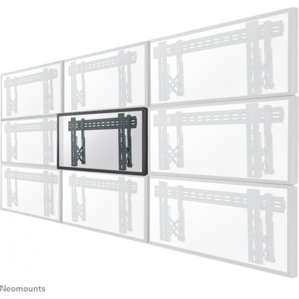 Neomounts by Newstar LED-VW1000BLACK, låsbar fast väggfäste för skärmar upp till 75 tum