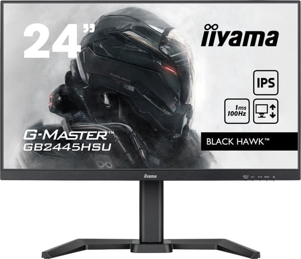 iiyama G-MASTER GB2445HSU-B1 Svart