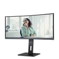 Miniatyrbild 1 av 10: Aoc Böjd Monitor Cu34p3cv 3440x1440