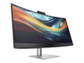 Miniatyrbild 2 av 5: HP 740pm - Series 7 Pro - LED-skärm - böjd - 40" (39.7" visbar) - 5120 x 2160 WUHD @ 60 Hz - IPS - 300 cd/m² - 1000:1 - 5 ms - 2xThunderbolt 3, HDMI,