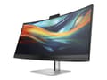 Miniatyrbild 1 av 5: HP 740pm - Series 7 Pro - LED-skärm - böjd - 40" (39.7" visbar) - 5120 x 2160 WUHD @ 60 Hz - IPS - 300 cd/m² - 1000:1 - 5 ms - 2xThunderbolt 3, HDMI,
